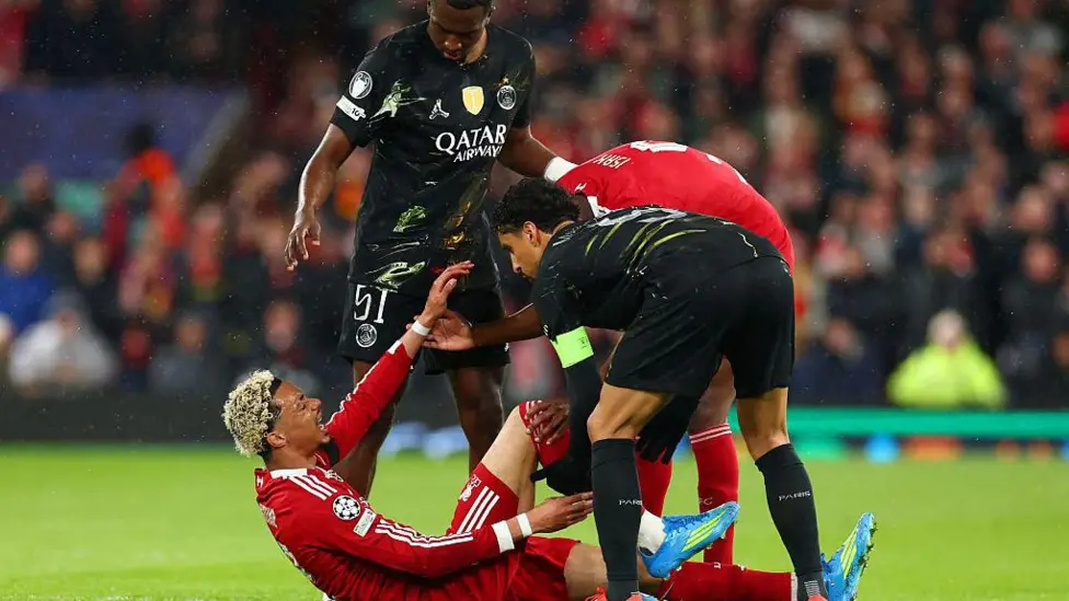 Hugo Ekitike Injury Blow: Liverpool Fear Long Lay-Off After PSG Defeat