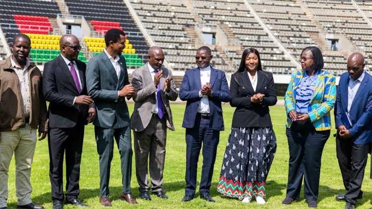 Sakunda Holdings Hands Over National Sports Stadium Renovation Project