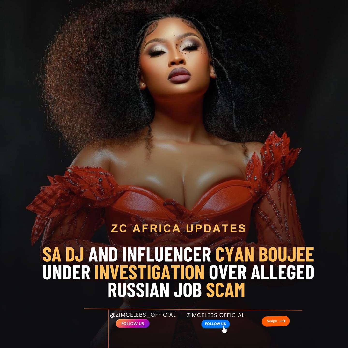 Cyan Boujee under investigation over alleged Russian job scam