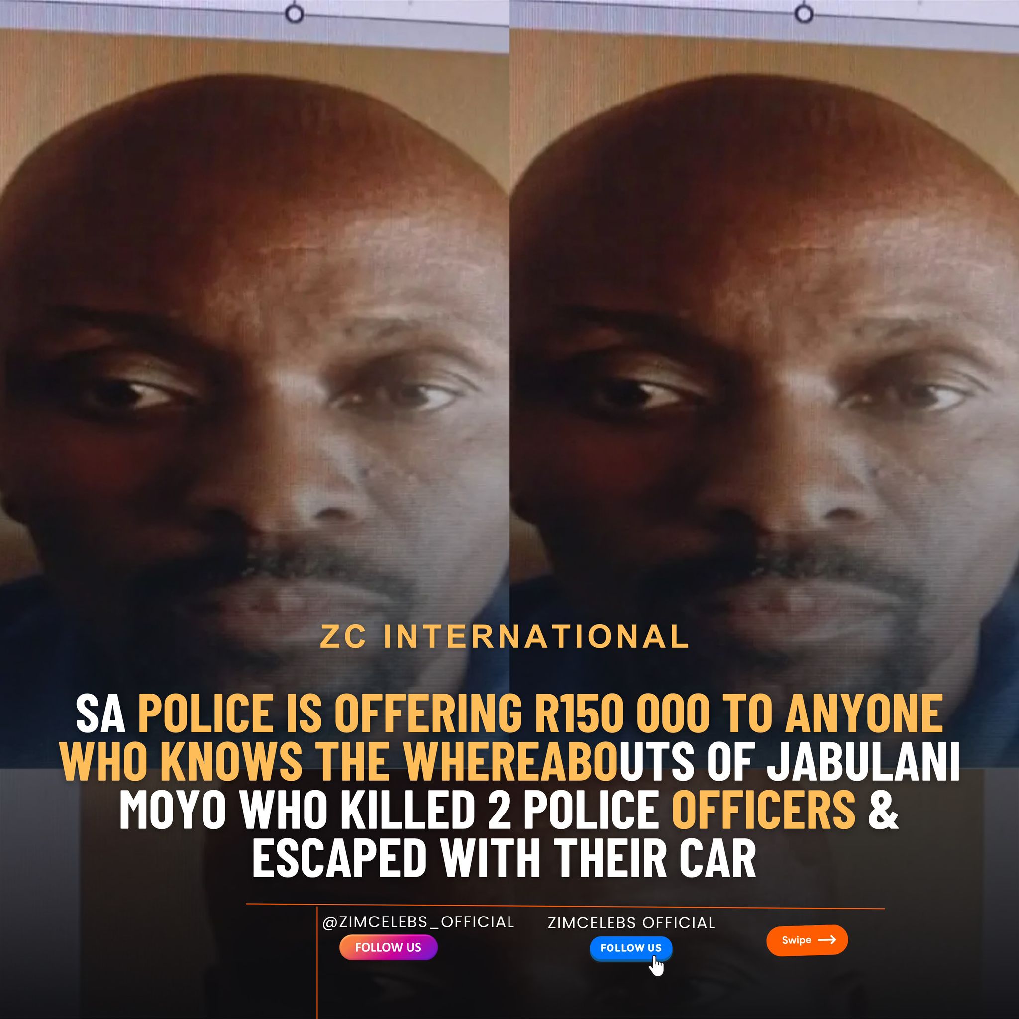 Police Offer R150 000 Reward for Fugitive Linked to Roodepoort Police Killings